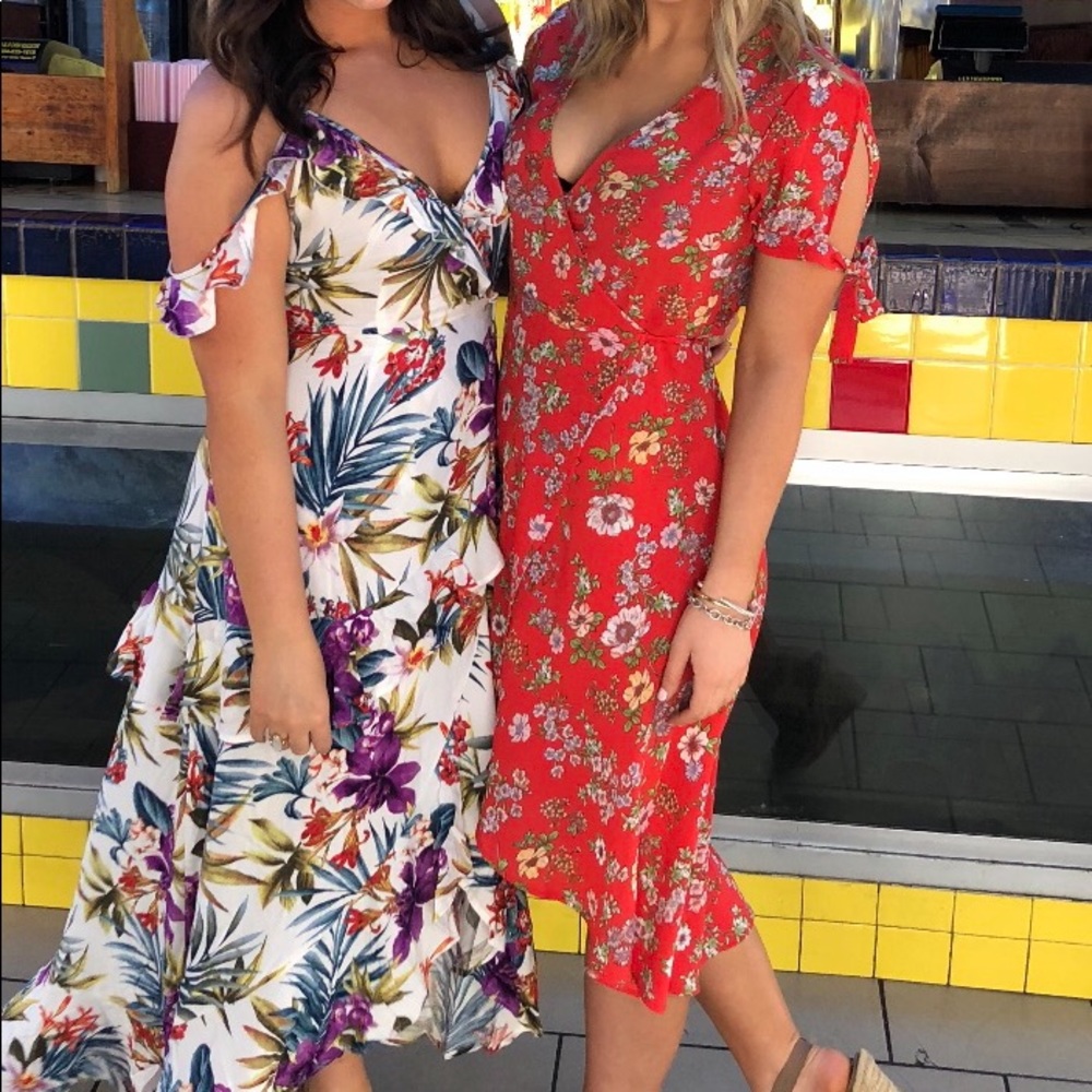 Forever 21 Wrap Dress - Picture 1 of 6